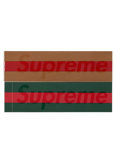 supreme gucci box logo